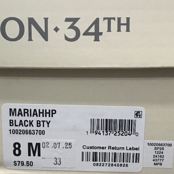 On 34th size: 8M Color: black - Picture 6 of 6